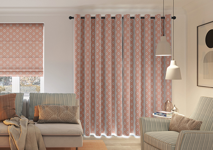 Huaraz Velvet, Peach - Made to Measure Curtains - Image 7